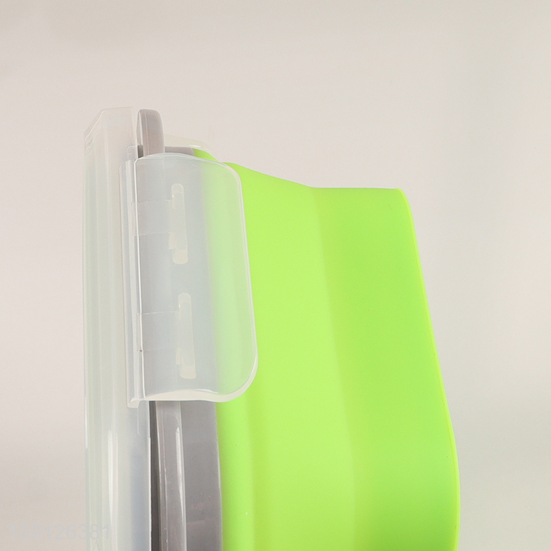 Popular Product Collapsible Slicone Bento Lunch Box Foldable Meal Pre Container