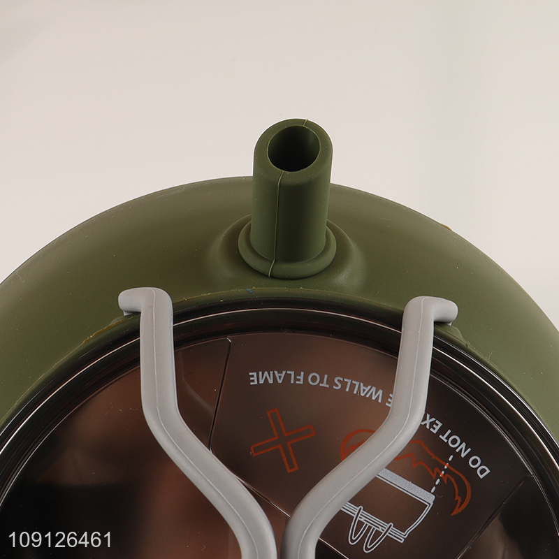 New Product 1.5L Collapsible Camping Kettle Silicone Cook Pot with Lid