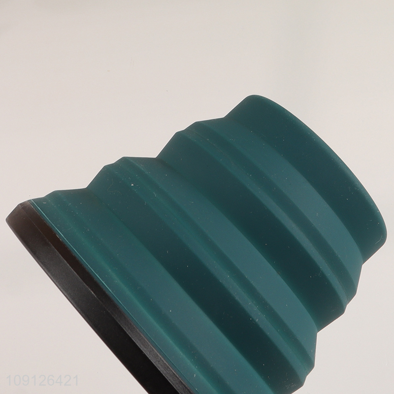 Wholesale 400ml Collapsible Silicone Cup Folding Travel Cup for Outdoor Camping