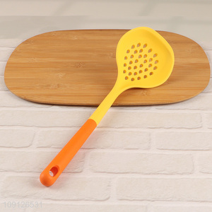 New Product Heat Resistant Silicone Skimmer Non-Stick Cooking Skimmer
