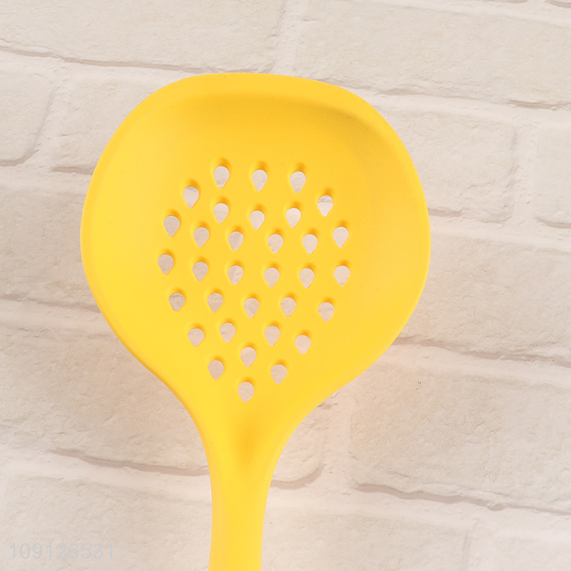 New Product Heat Resistant Silicone Skimmer Non-Stick Cooking Skimmer