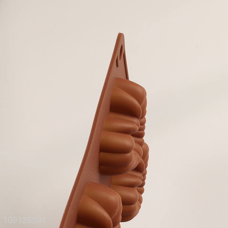 Online Wholesale 6-Cavity Silicone Cake Mold for Chocolate Cookie
