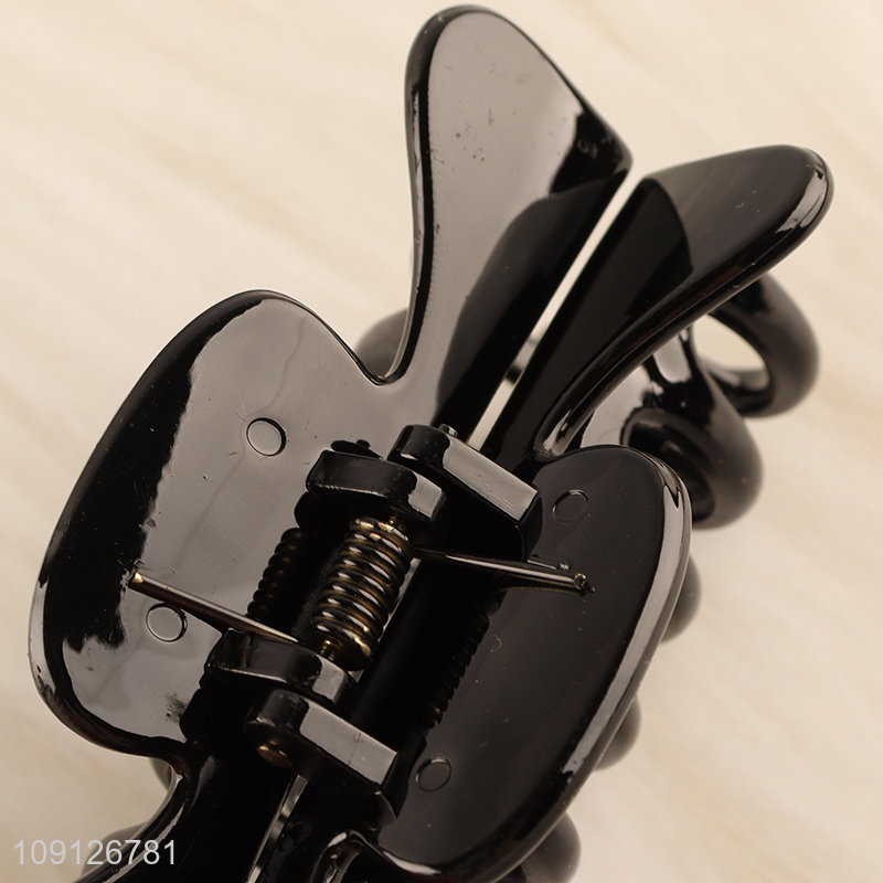 Good price black fashion women hair claw clips hair accessories