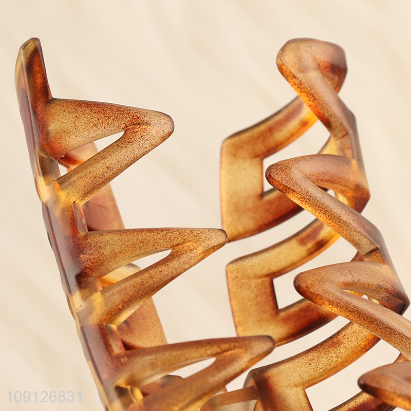 Hot products rectangle ladies fashion hair claw clips hair accessories