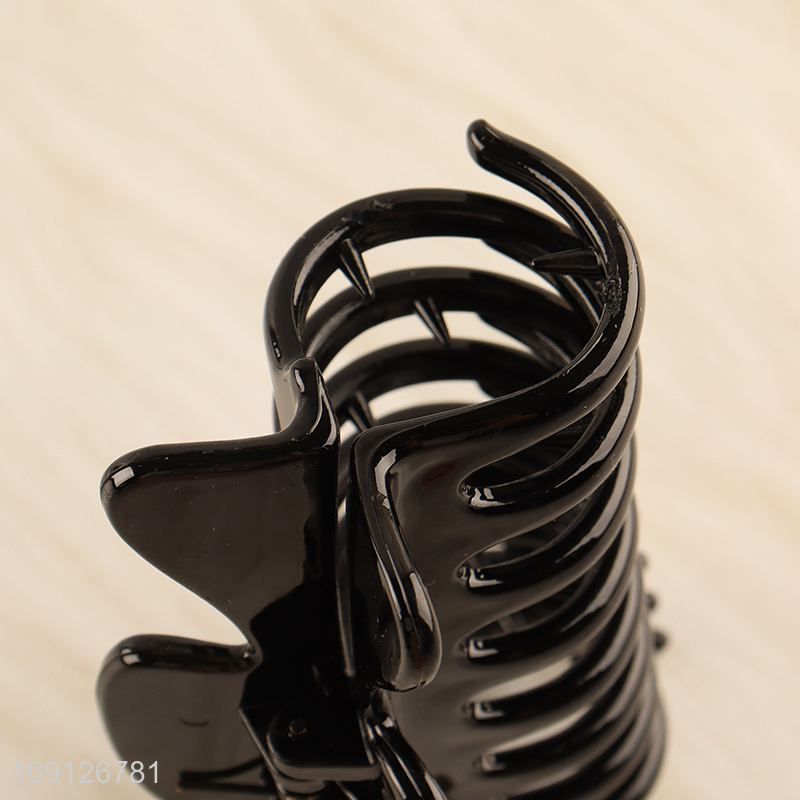 Good price black fashion women hair claw clips hair accessories