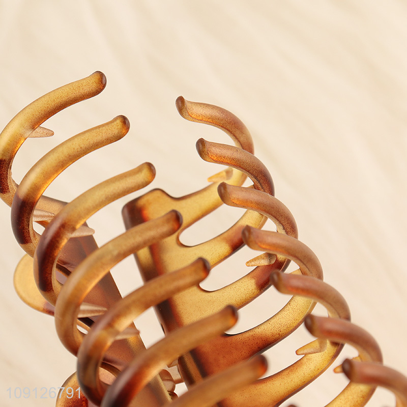 Top quality anti-slip ladies fashion hair claw clips hair accessories