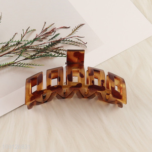 Hot products rectangle ladies fashion hair claw clips hair accessories