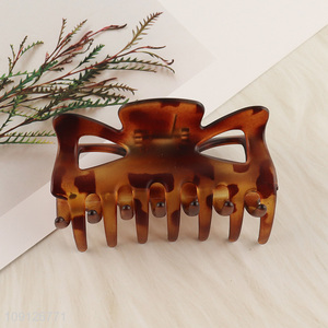 Top sale girls anti-slip hair decoration hair claw clips
