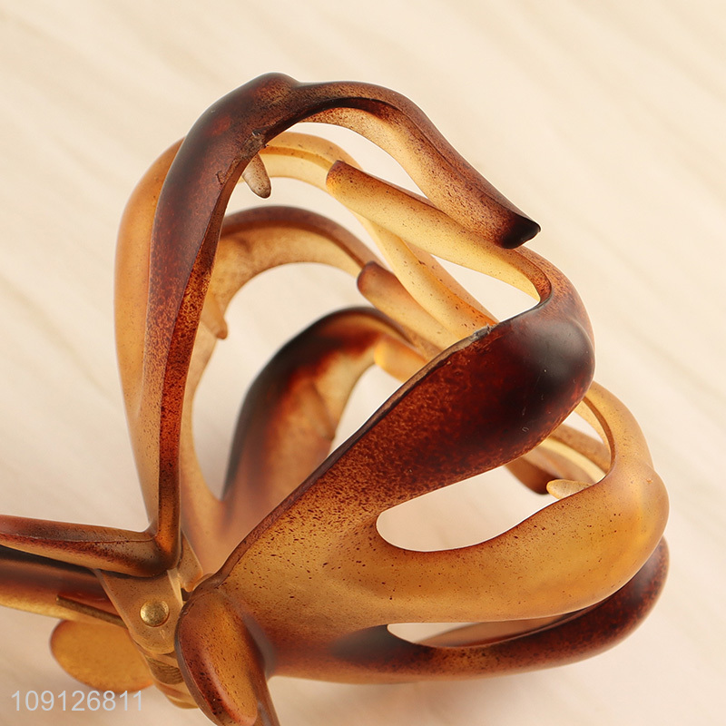 Top quality fashion plastic hair claw clips hair accessories for girls