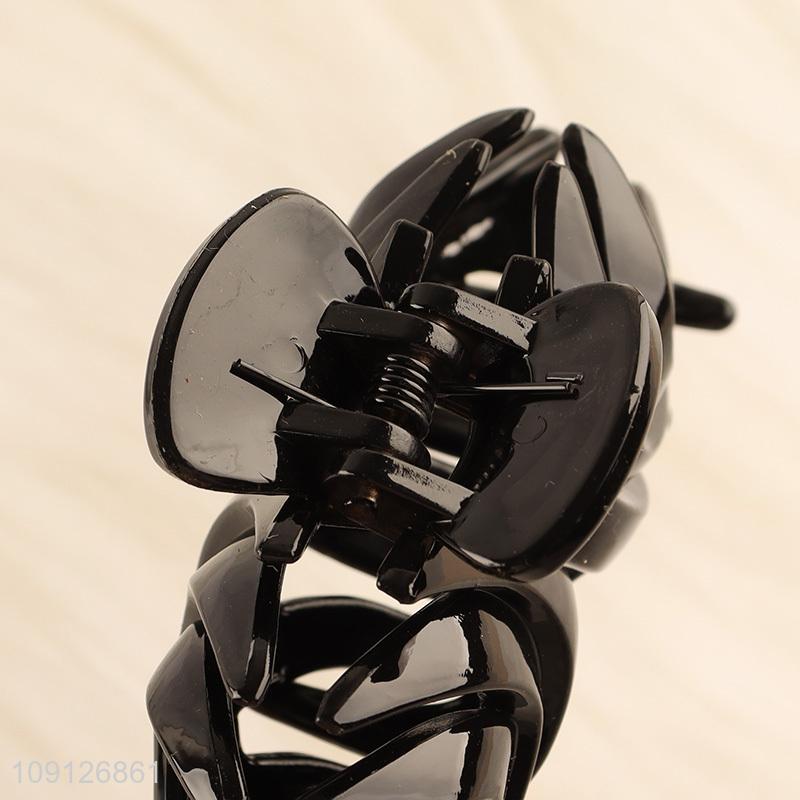 Good selling black ladies hair claw clips hair accessories wholesale