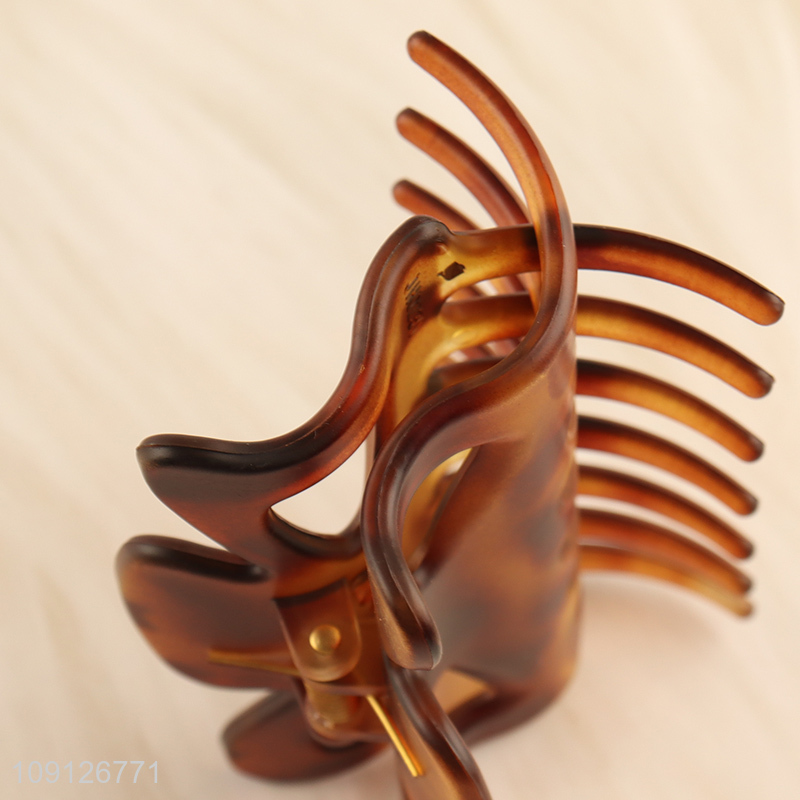 Top sale girls anti-slip hair decoration hair claw clips