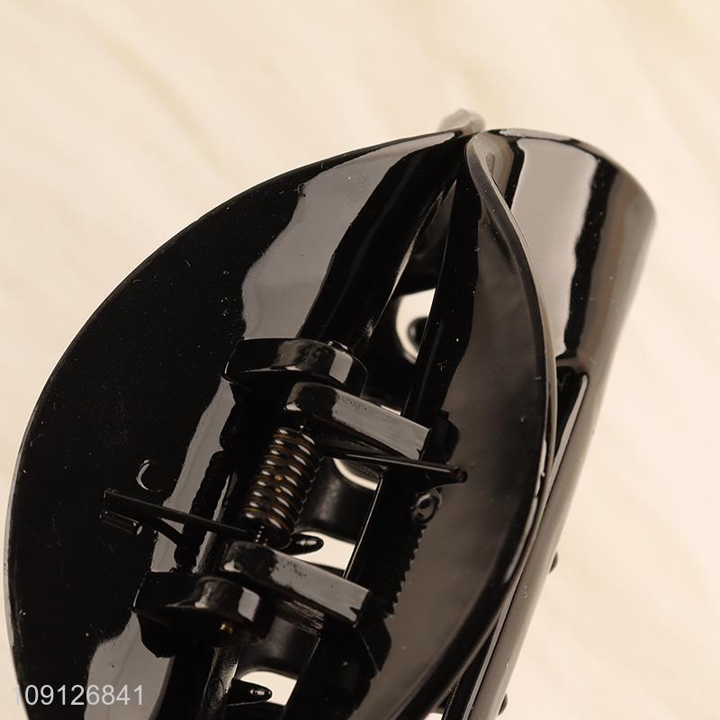 Factory price black ladies hair claw clips hair accessories hair decoration