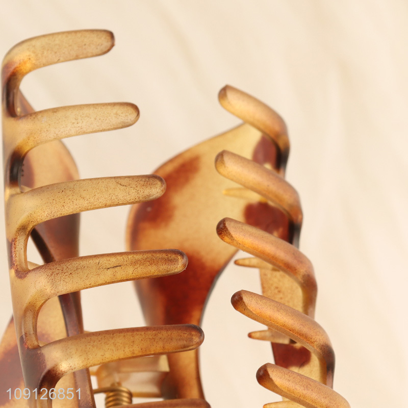 Good sale anti-slip fashion hair claw clips hair accessories for women