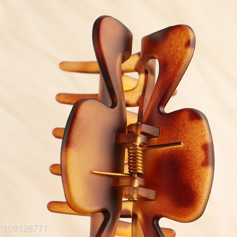 Top sale girls anti-slip hair decoration hair claw clips