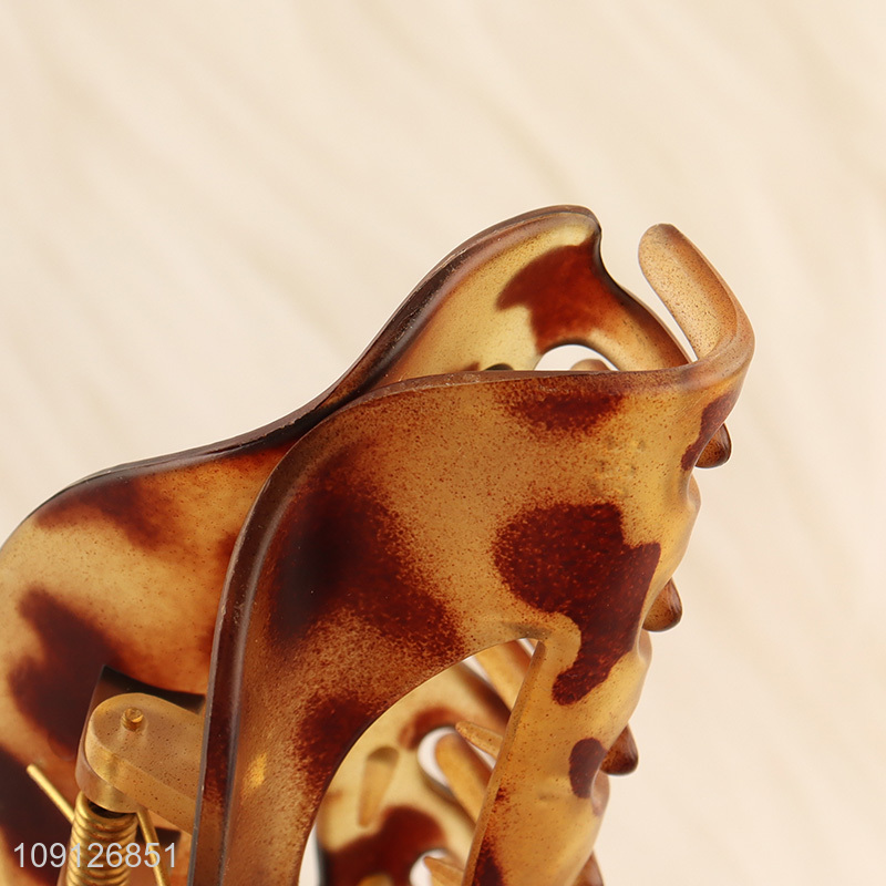 Good sale anti-slip fashion hair claw clips hair accessories for women