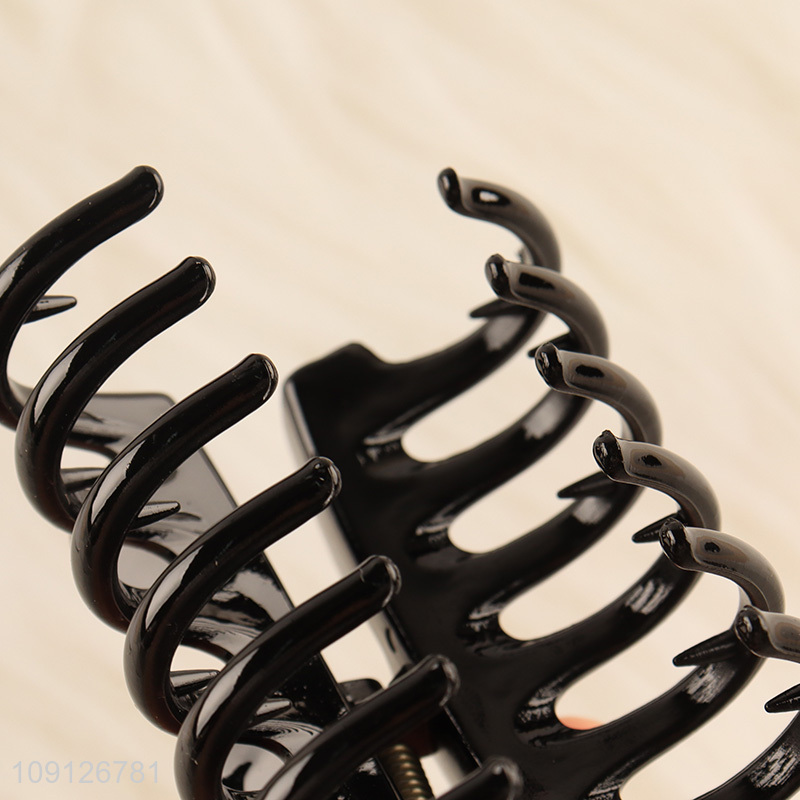 Good price black fashion women hair claw clips hair accessories