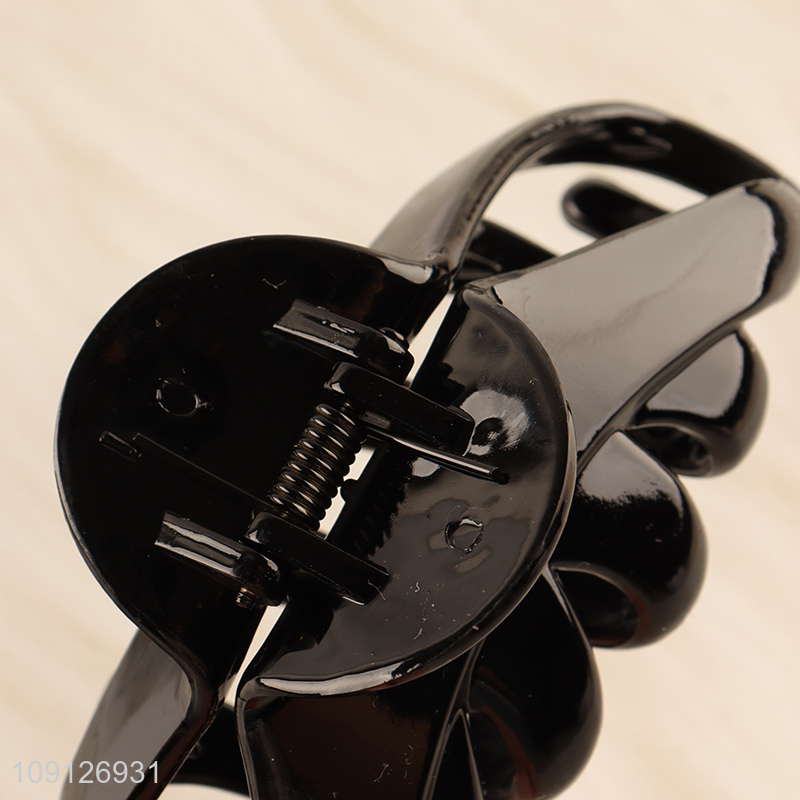 Low price black fashion women hair claw clips hair accessories