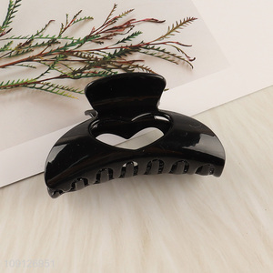 Top sale black girls anti-slip hair claw clips hair accessories