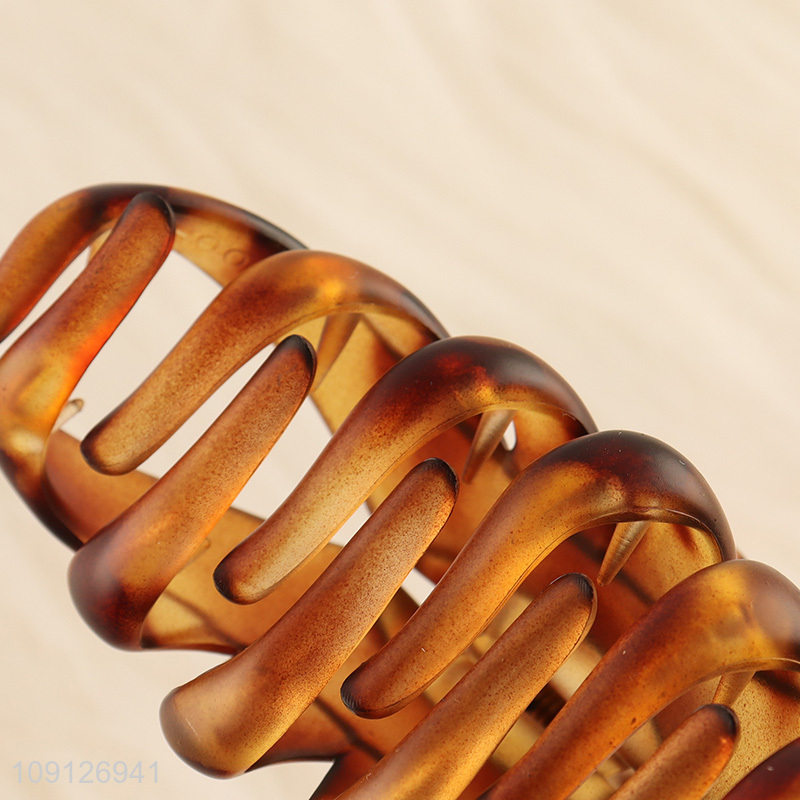 China supplier fashion ladies hair claw clips hair accessories hair decoration