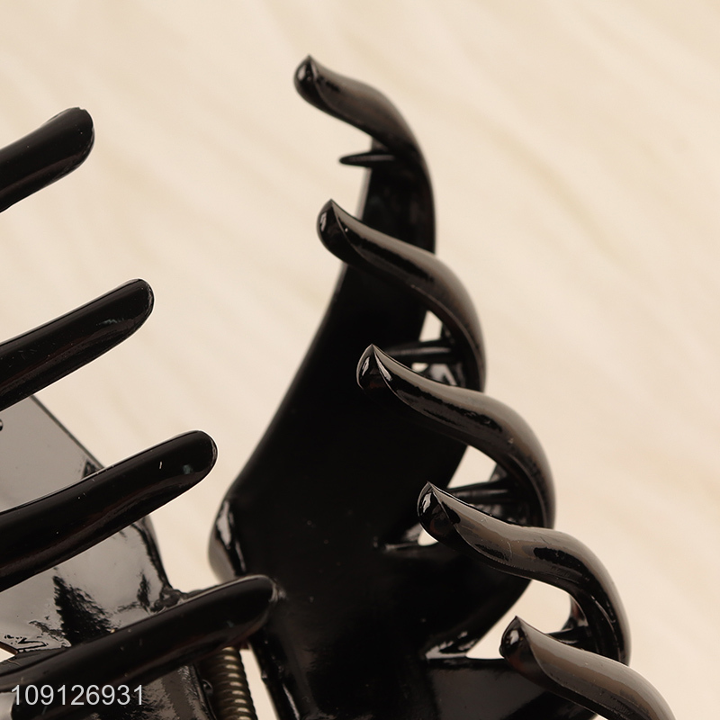 Low price black fashion women hair claw clips hair accessories