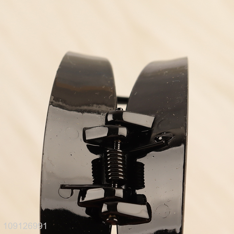 Oline wholesale black ladies hair claw clips hair accessories