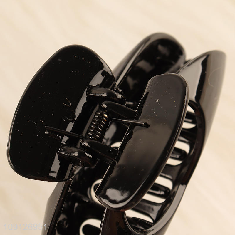 Top sale black girls anti-slip hair claw clips hair accessories