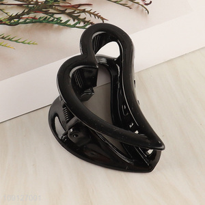 Hot selling black fashion ladies hair claw clips hair accessories