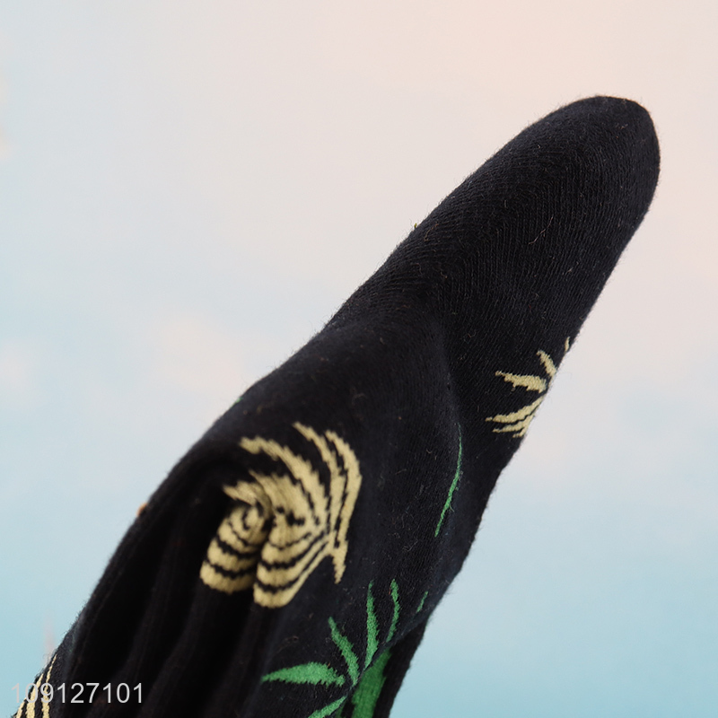 Factory wholesale breathable knitted cotton sock men women casual socks