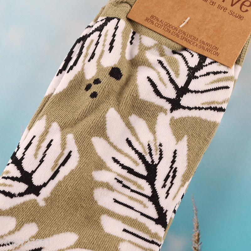 Yiwu market breathable knitted cotton sock unisex casual socks