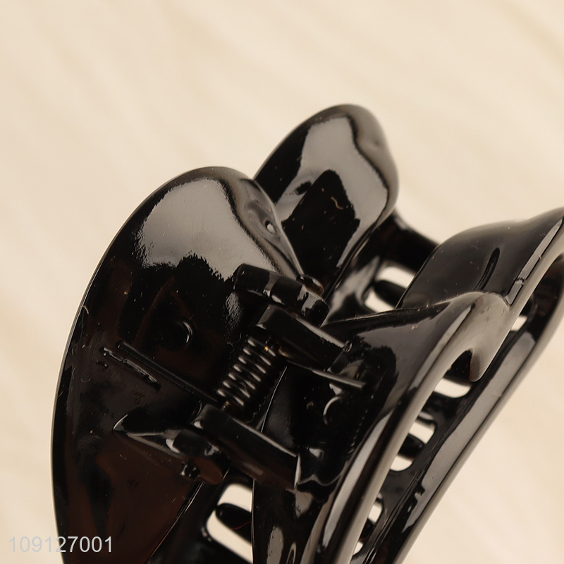 Hot selling black fashion ladies hair claw clips hair accessories