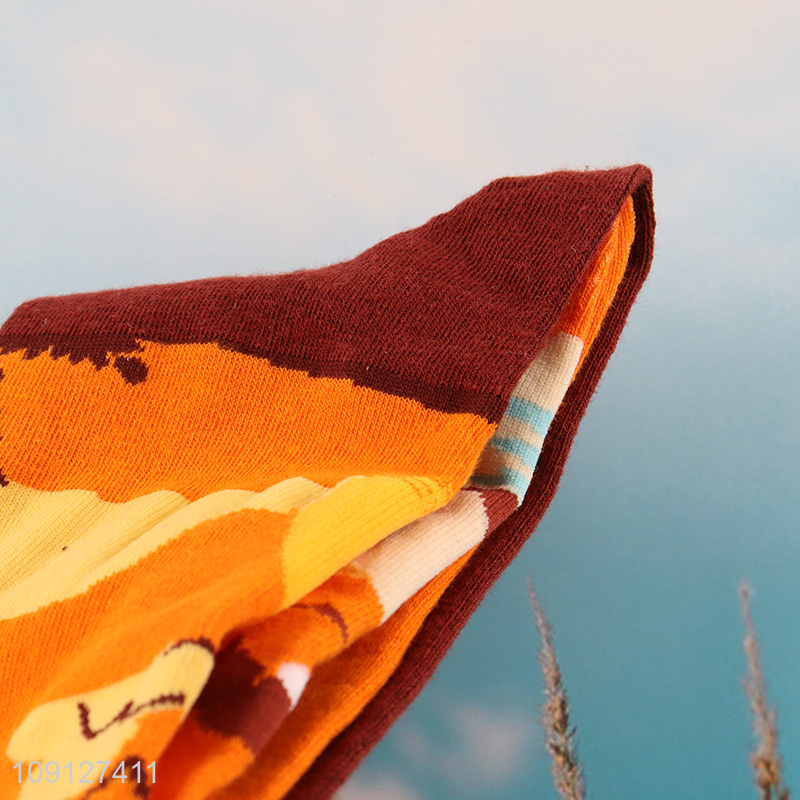 China products fashion casual cotton breathable mid tube socks for sale