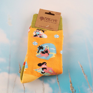Factory wholesale fashion cotton sock unisex socks
