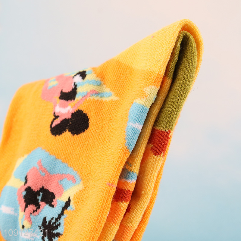 Factory wholesale fashion cotton sock unisex socks