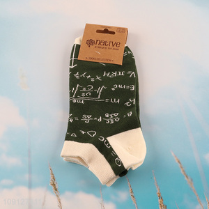 China supplier fashion cotton socks ankle socks unisex socks