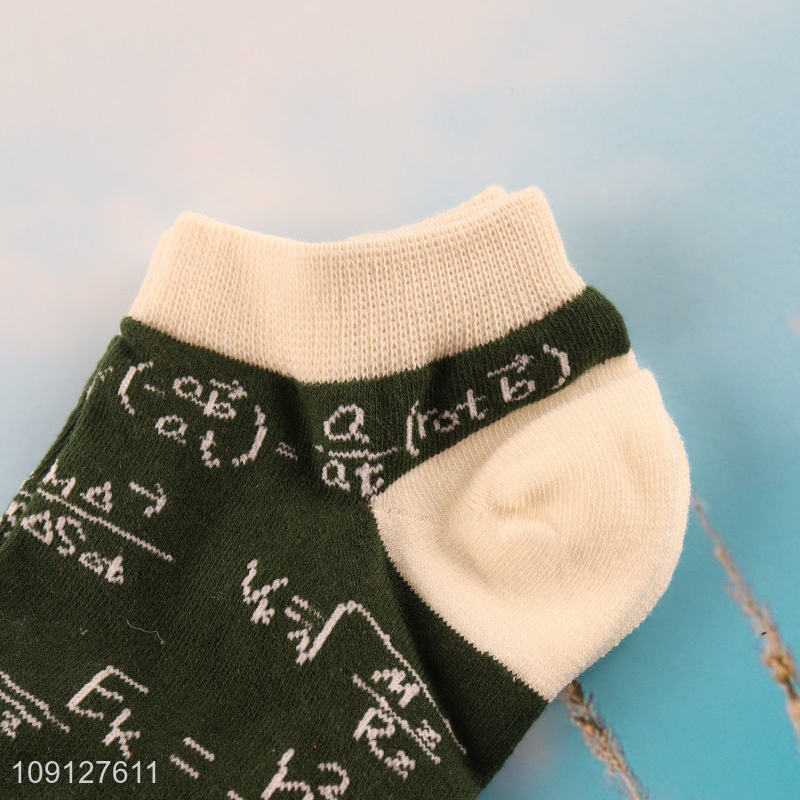 China supplier fashion cotton socks ankle socks unisex socks