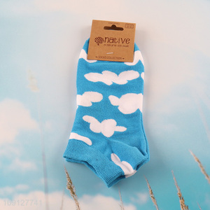 Low price summer breathable cotton socks ankle socks for sale