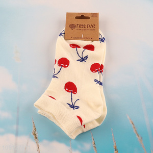 Yiwu market summer breathable cotton socks ankle socks for sale