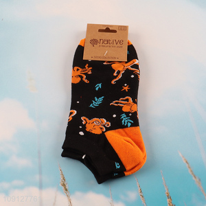 Factory wholesale breathable cotton socks ankle socks fashion casual socks