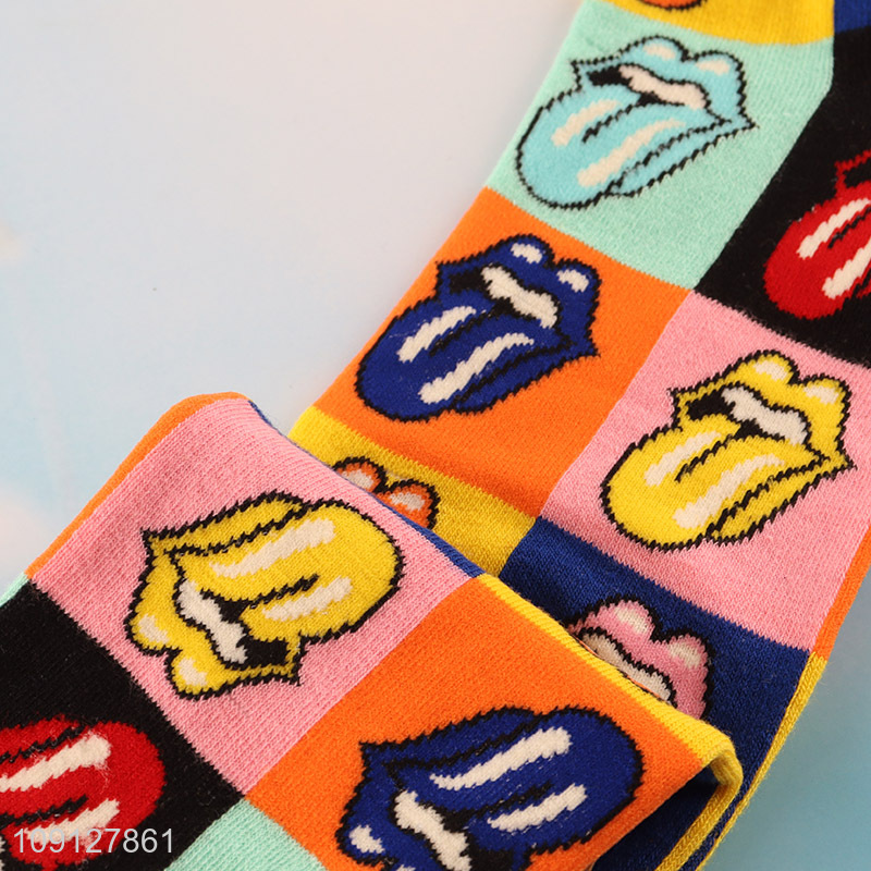 Good selling cartoon printed cotton socks ankle socks fashion socks
