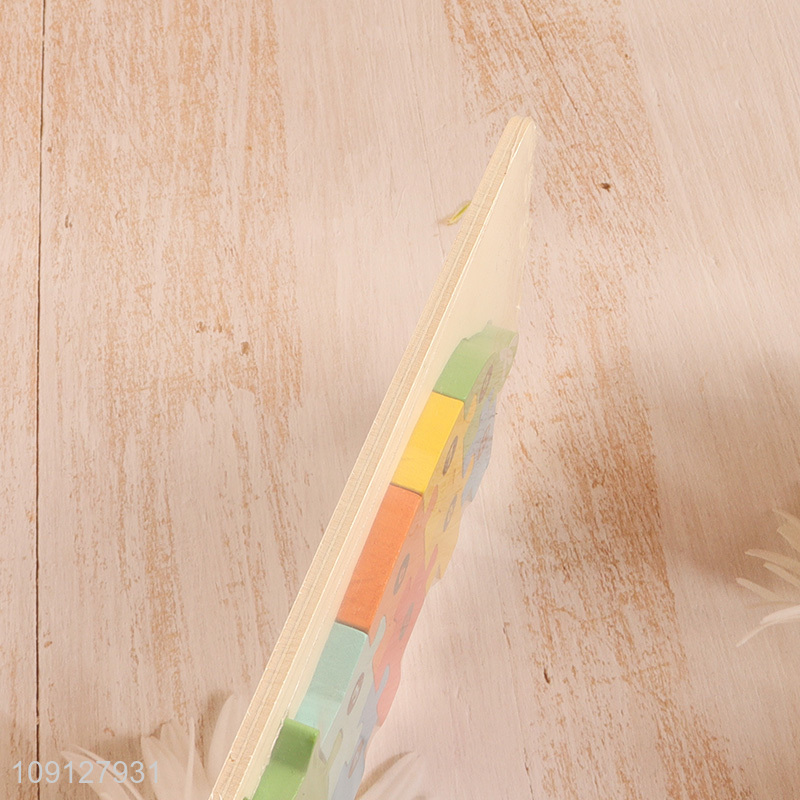 Good Quality Wooden Cow Puzzle Number Puzzle Toy for Kids Toddlers