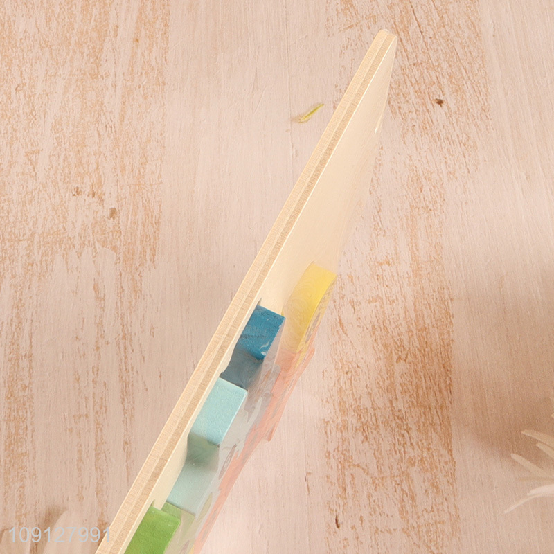 Factory Price Wooden Horse Puzzle Number Puzzle Montessori Toy for Kids