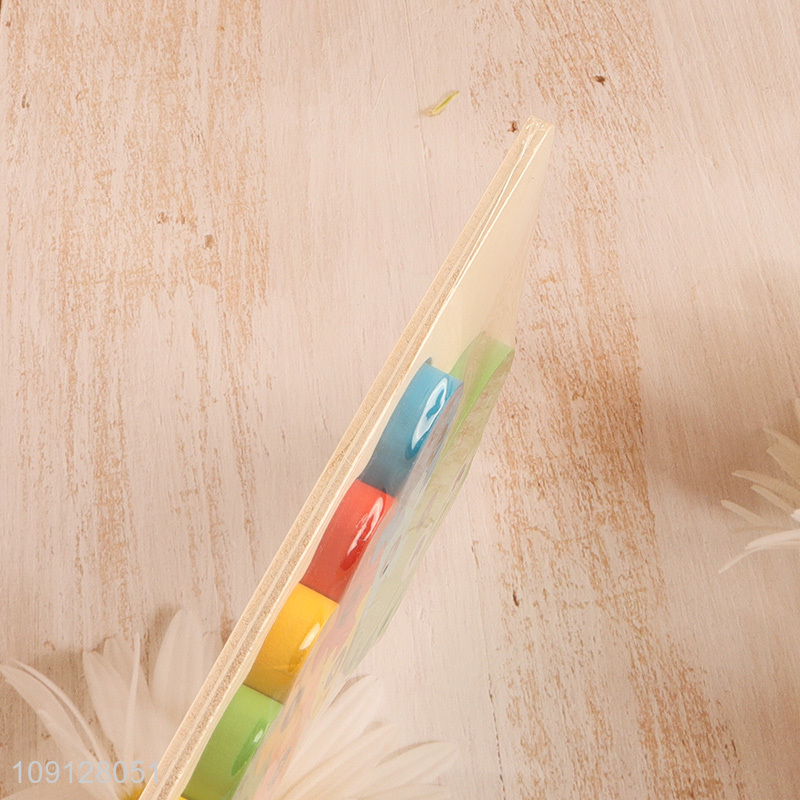 Factory Supply Wooden Snake Puzzle Number Puzzle Kids Educational Toy