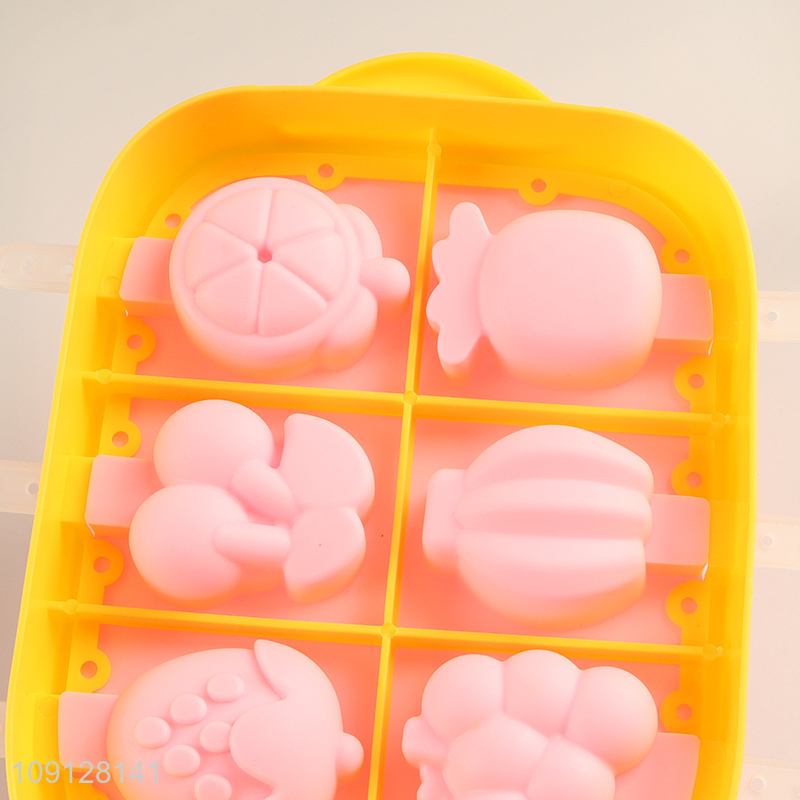 Hot Selling Popsicle Molds Ice Pop Molds Silicone Ice Cream Maker