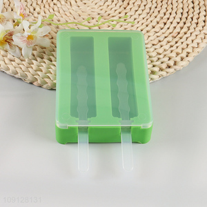 Wholesale Popsicle Molds Reusable Food Grade Silicone Ice Pop Molds