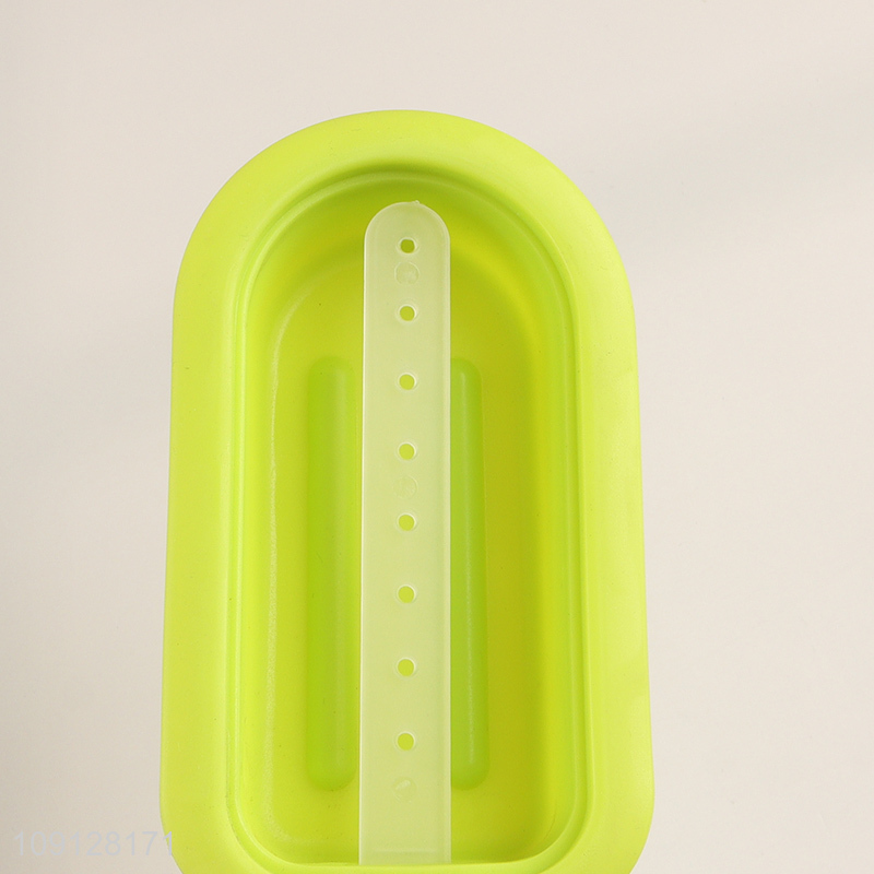 Online Wholesale Silicone Popsicle Molds Reusable Ice Pop Mold with Lid