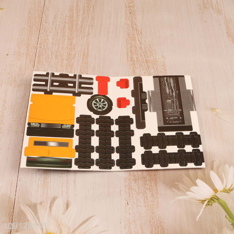 Online Wholesale 3D Puzzle Cartoon Paper Puzzle Cardboard Building Kit