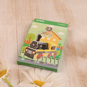 Hot Selling 3D Puzzle Paper Puzzle Montessori Toy for Kids Boys Girls