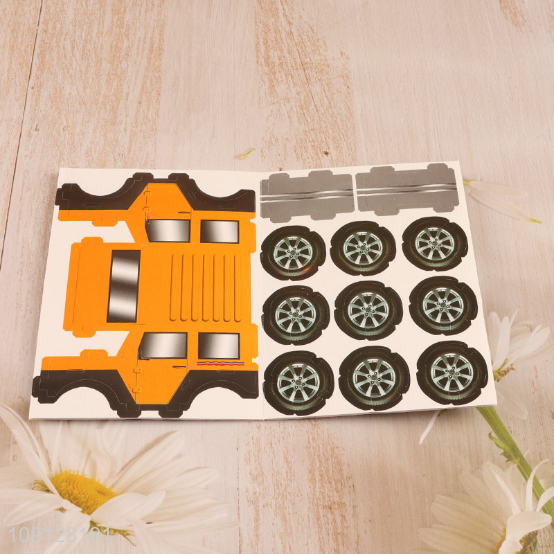 Online Wholesale 3D Puzzle Cartoon Paper Puzzle Cardboard Building Kit