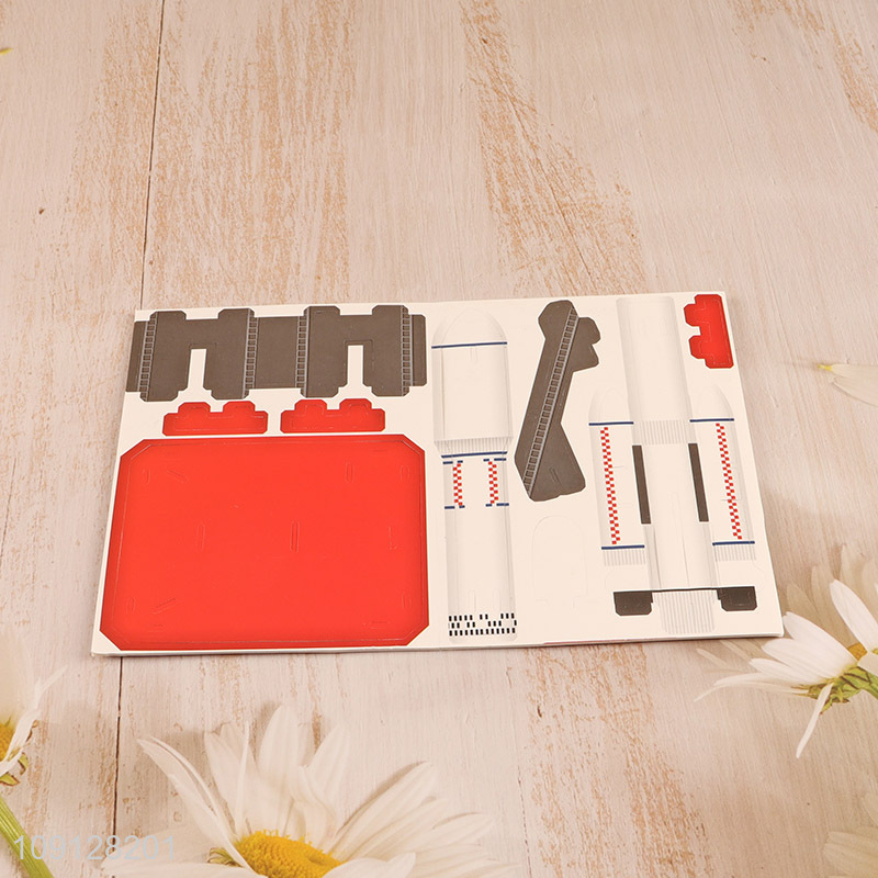 Factory Price 3D Building Puzzle Paper Building Puzzle Educational Toy