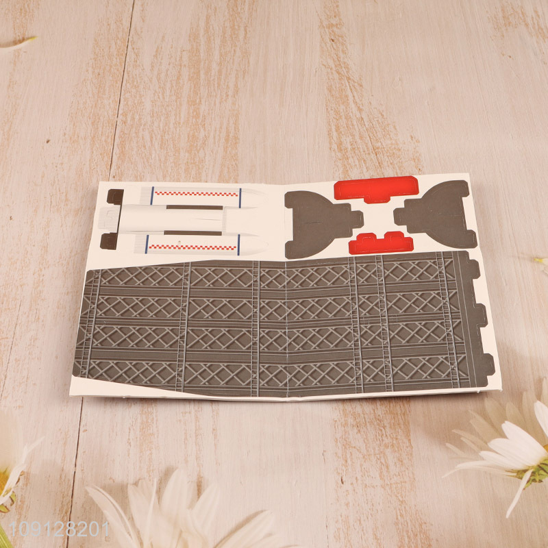 Factory Price 3D Building Puzzle Paper Building Puzzle Educational Toy